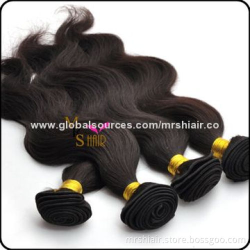 22-inch Natural Color Body Wave Indian Virgin Hair